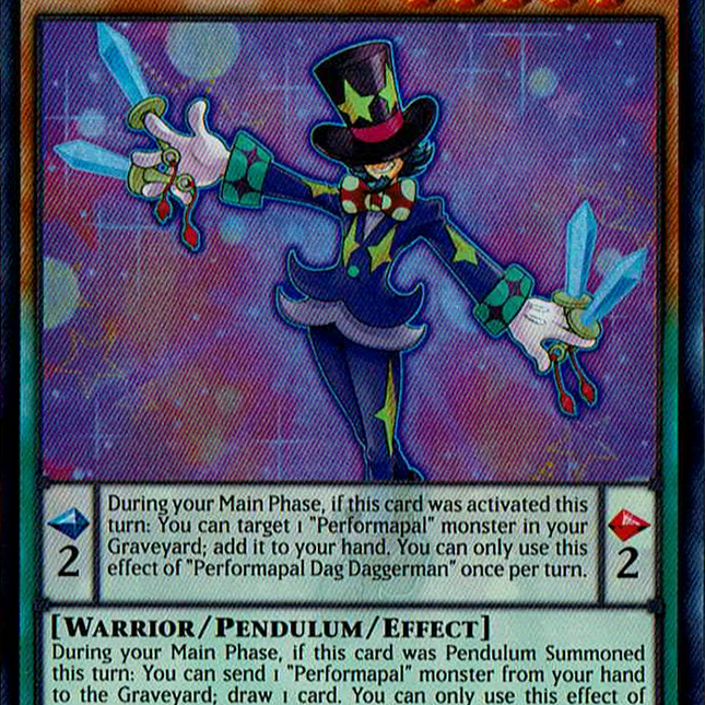 Performapal Dag Daggerman [RATE-EN003] Ultra Rare