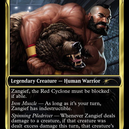 Zangief, the Red Cyclone [Secret Lair Drop Series]