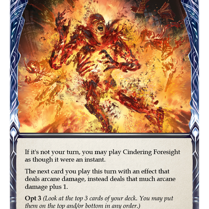 Cindering Foresight (Red) [1HP317] (History Pack 1)