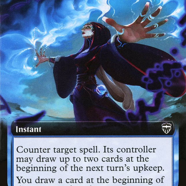 Arcane Denial (Extended Art) [Commander Legends]