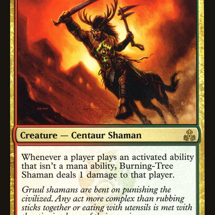 Burning-Tree Shaman [Guildpact]