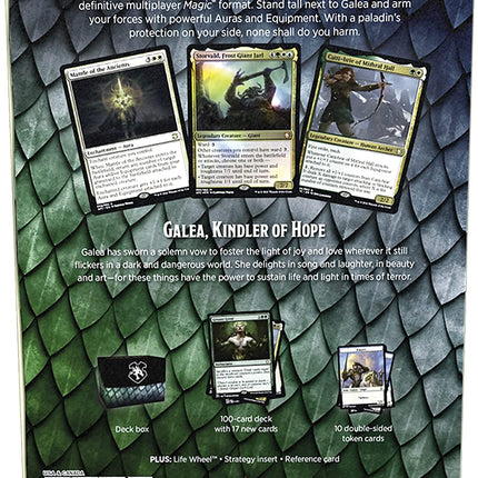 Dungeons & Dragons: Adventures in the Forgotten Realms - Commander Deck (Aura of Courage)