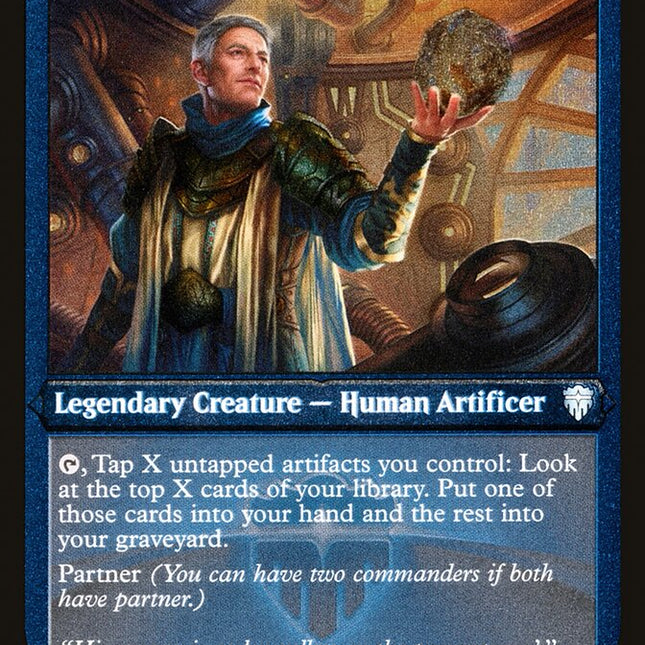 Glacian, Powerstone Engineer (Etched) [Commander Legends]