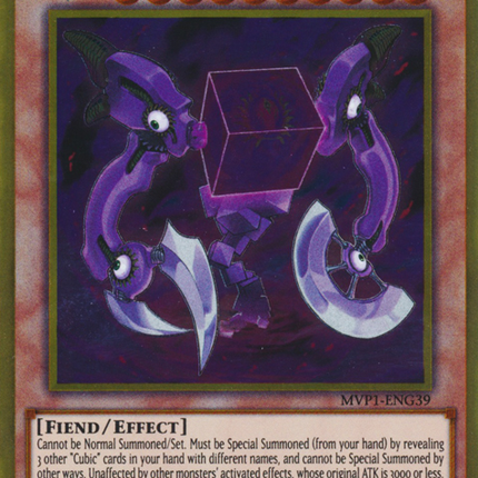 Crimson Nova the Dark Cubic Lord [MVP1-ENG39] Gold Rare