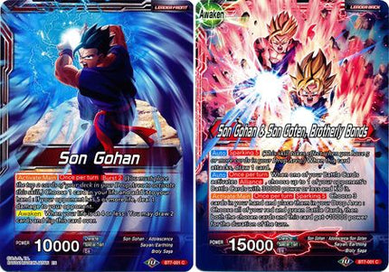 Son Gohan // Son Gohan & Son Goten, Brotherly Bonds (BT7-001) [Assault of the Saiyans]