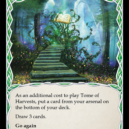 Tome of Harvests [ELE118] (Tales of Aria)  1st Edition Rainbow Foil