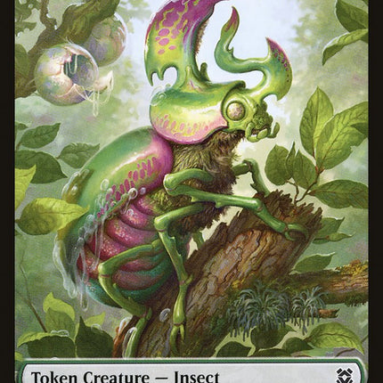 Illusion // Insect Double-Sided Token [Zendikar Rising Tokens]