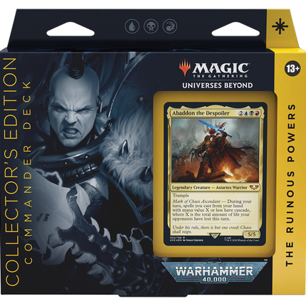 Warhammer 40,000 - Commander Deck (The Ruinous Powers - Collector's Edition)