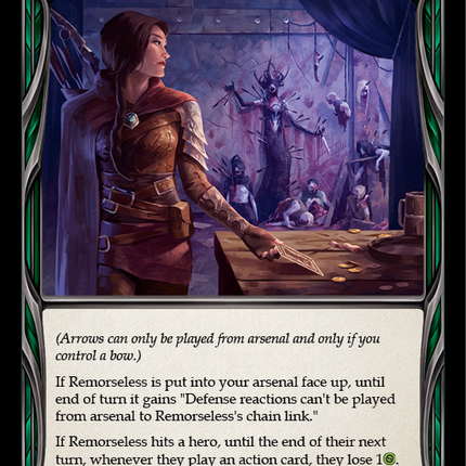 Remorseless [U-CRU123] (Crucible of War Unlimited)  Unlimited Rainbow Foil