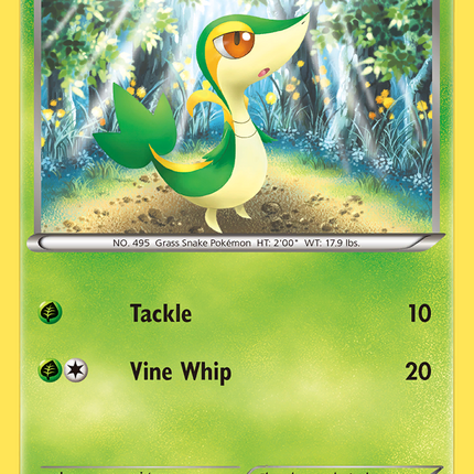 Snivy (1/114) (Cosmos Holo) [Black & White: Base Set]