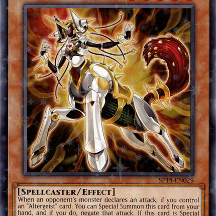 Altergeist Kunquery [SP18-EN029] Starfoil Rare