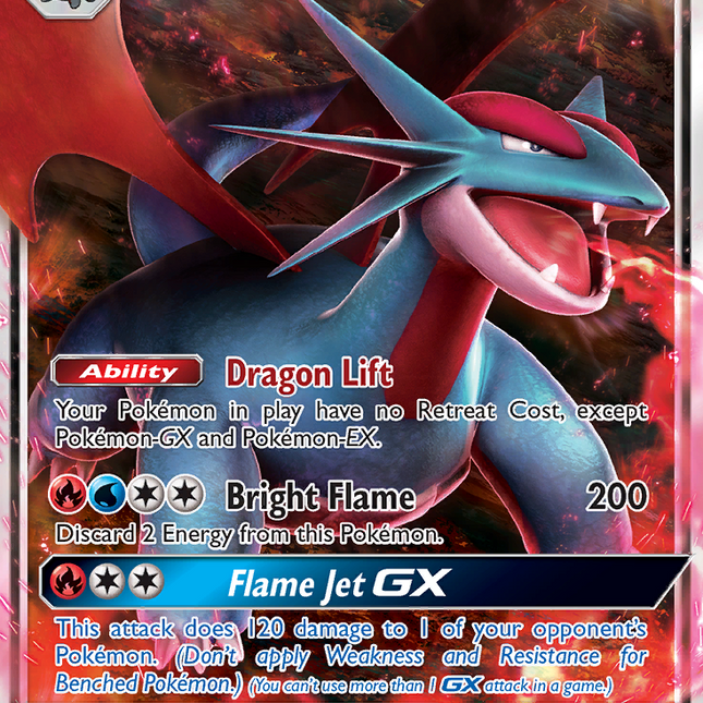 Salamence GX (44/70) [Sun & Moon: Dragon Majesty]