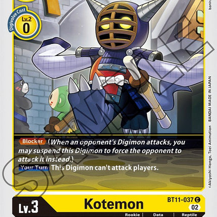 Kotemon [BT11-037] [Dimensional Phase]