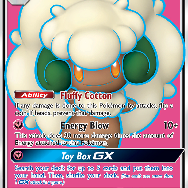 Whimsicott GX (206/214) [Sun & Moon: Unbroken Bonds]