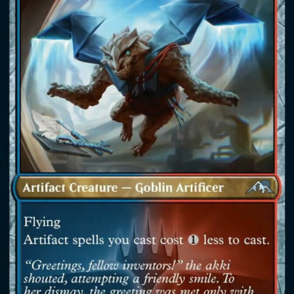 Enthusiastic Mechanaut (Promo Pack) [Kamigawa: Neon Dynasty Promos]