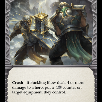 Buckling Blow (Blue) [U-WTR059] (Welcome to Rathe Unlimited)  Unlimited Normal