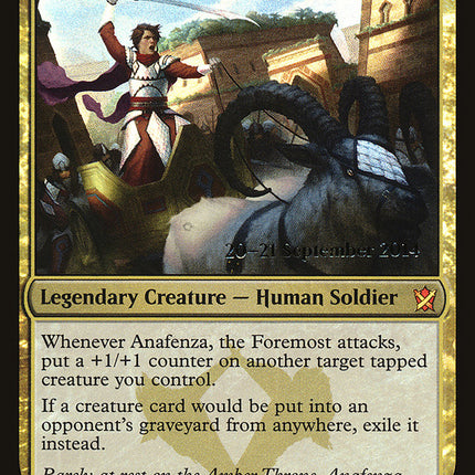Anafenza, the Foremost [Khans of Tarkir Prerelease Promos]