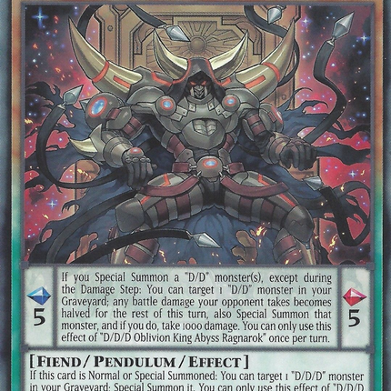 D/D/D Oblivion King Abyss Ragnarok [DOCS-EN099] Rare