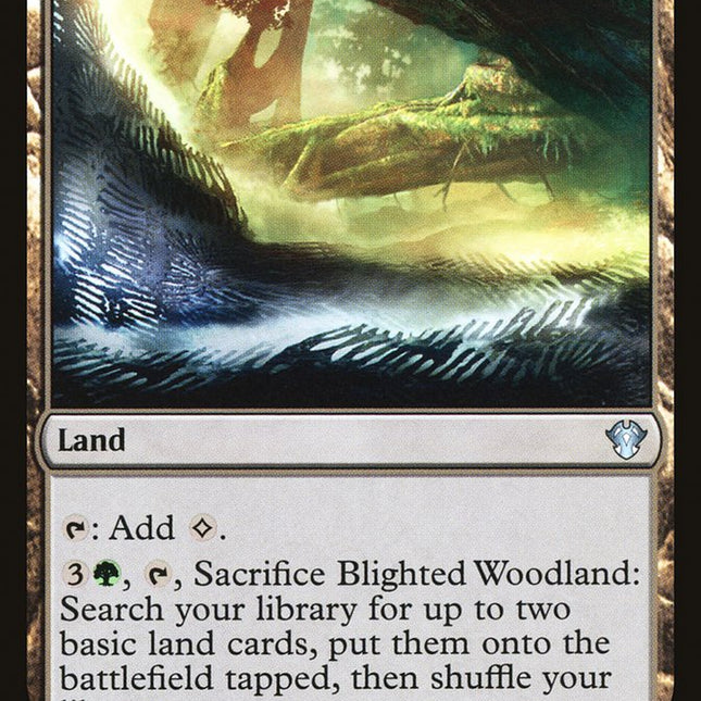 Blighted Woodland [Commander 2020]