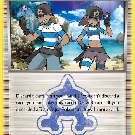 Team Aqua Grunt (26/34) [XY: Double Crisis]