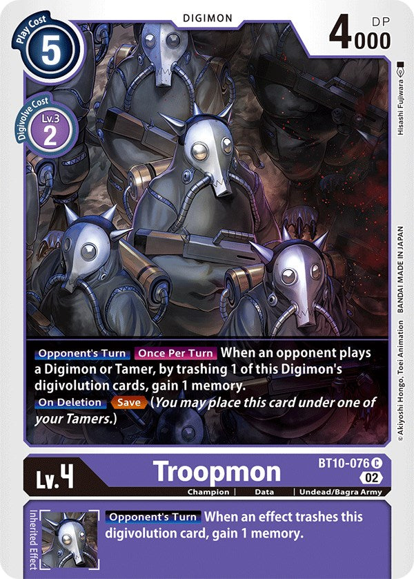 Troopmon [BT10-076] [Xros Encounter] – TokenMTG