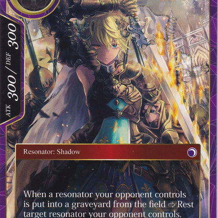 Jeanne d'Arc, Shadow Princess of Purity (Memoria052) [Alice Origin Memoria Cards]