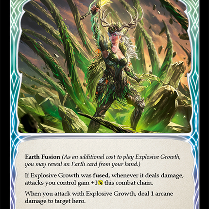 Explosive Growth (Yellow) [ELE068] (Tales of Aria)  1st Edition Normal