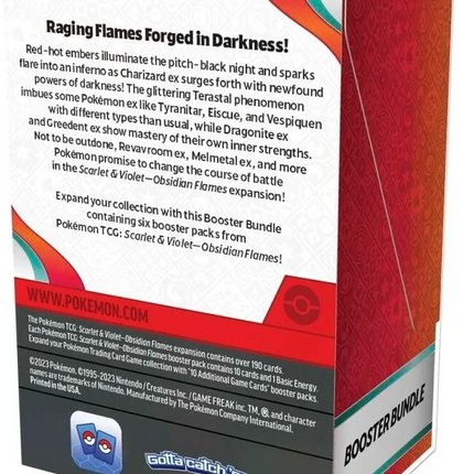 Scarlet & Violet: Obsidian Flames - Booster Bundle