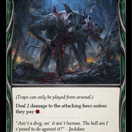 Pitfall Trap [CRU127] (Crucible of War)  1st Edition Normal