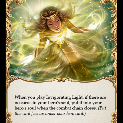 Invigorating Light (Blue) [MON068] (Monarch)  1st Edition Normal