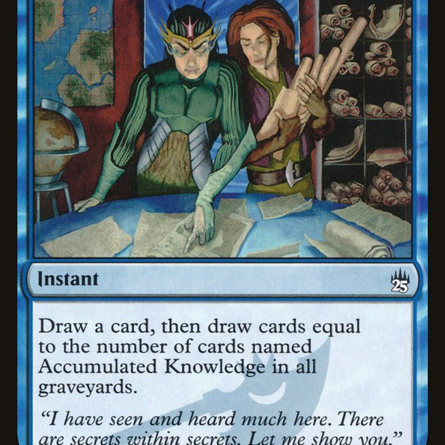 Accumulated Knowledge [Masters 25]