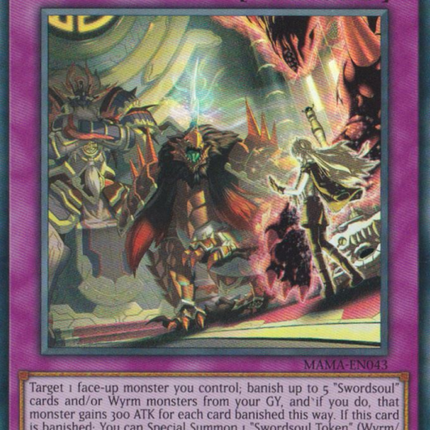 Swordsoul Assessment [MAMA-EN043] Ultra Rare