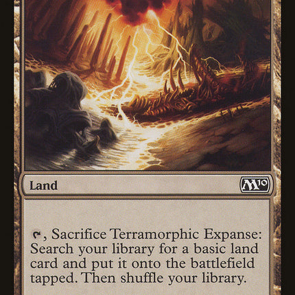 expansion mtg card Terramorphic Expanse [Magic 2010] – TokenMTG