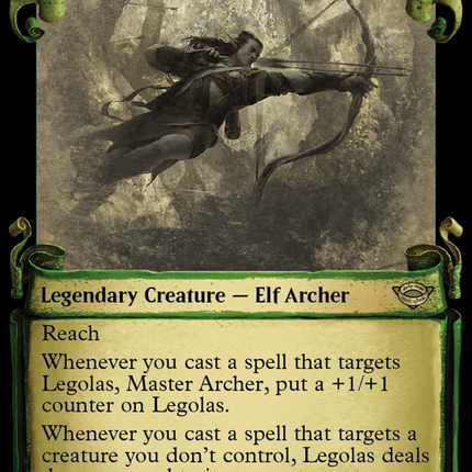 Legolas, Master Archer [The Lord of the Rings: Tales of Middle-Earth S – TokenMTG