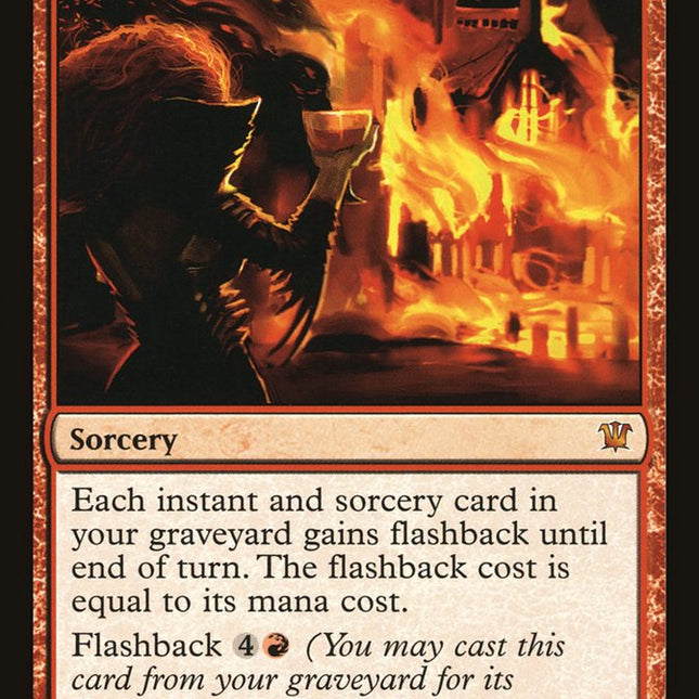mtg cards in graveyard gain flashback Past in Flames [Innistrad] – TokenMTG