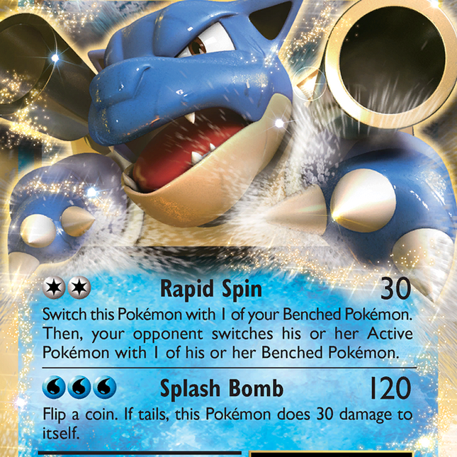 Blastoise EX (21/108) [XY: Evolutions]