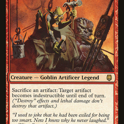 Slobad, Goblin Tinkerer [Darksteel]
