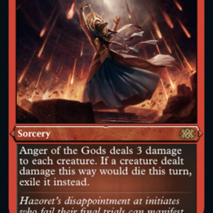 Anger of the Gods (Foil Etched) [Double Masters 2022]