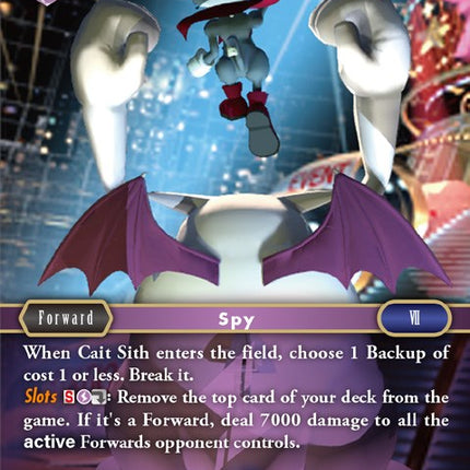 cait sith mtg card Magic The Gathering - Universes Beyond - Final Fantasy - Commander - Sith, Fortune Teller (Extended Art Card) Cait Sith, Fortune Teller (Commander)