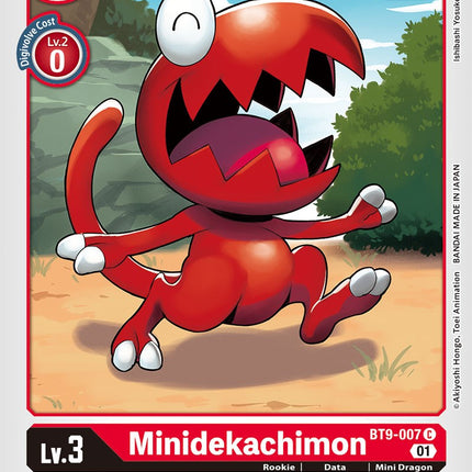 Minidekachimon [BT9-007] [X Record]