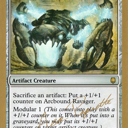 Arcbound Ravager (Aeo Paquette) [World Championship Decks 2004]