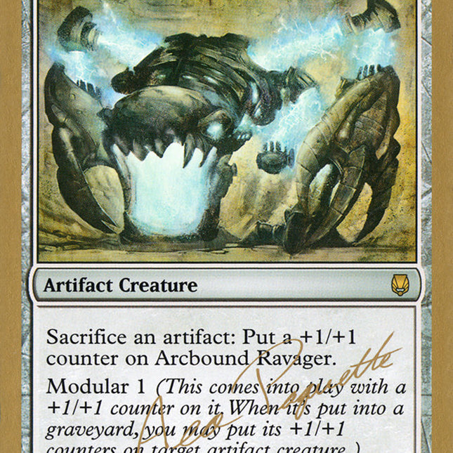 Arcbound Ravager (Aeo Paquette) [World Championship Decks 2004]