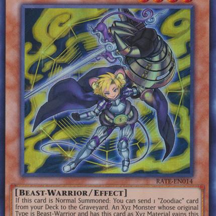 Zoodiac Ratpier [RATE-EN014] Super Rare