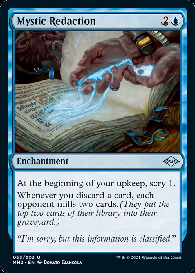 mtg whenever you scry draw a card Mystic Redaction [Modern Horizons 2] – TokenMTG