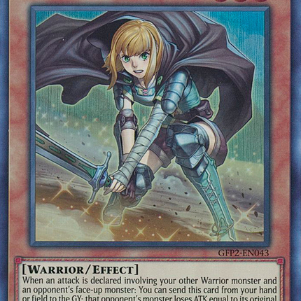 Rookie Warrior Lady [GFP2-EN043] Ultra Rare