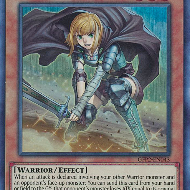 Rookie Warrior Lady [GFP2-EN043] Ultra Rare
