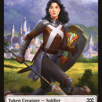Servo // Soldier Double-Sided Token [Double Masters Tokens]
