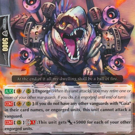 Conflagration Dragon, Gigant Flame (G-BT10/016EN) [Raging Clash of the Blade Fangs]