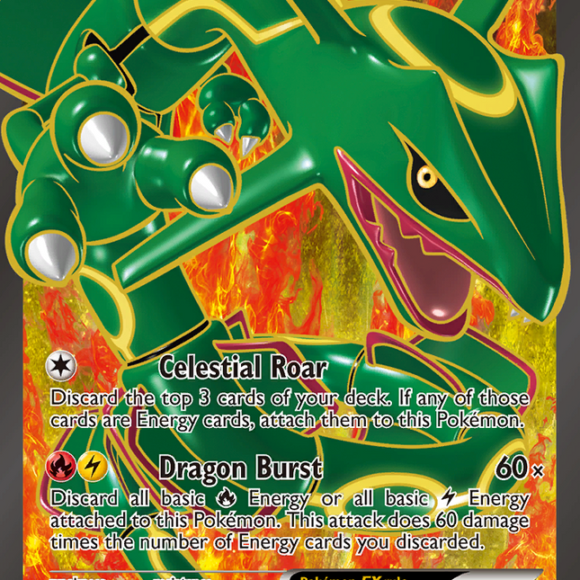 Rayquaza EX (123/124) [Black & White: Dragons Exalted]