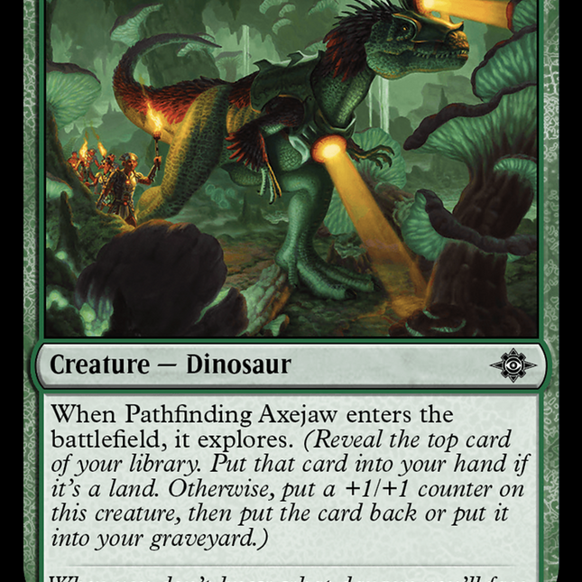 Pathfinding Axejaw [The Lost Caverns of Ixalan]